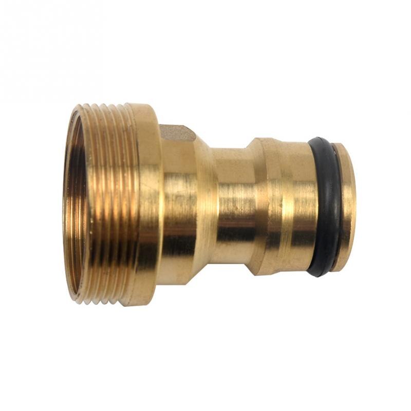 23mm Hose Tap Adapter Quick Connector Brass Threaded Garden Water Connector Tube Fitting Bathroom Kitchen Tools