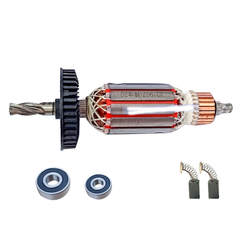 AC220-240V GBH 2-24 Armature Rotor Anchor Replace For GBH2-24 GBH2-20 Rotary Hammer Spare Parts 4 Teeth Promotion: Default Title