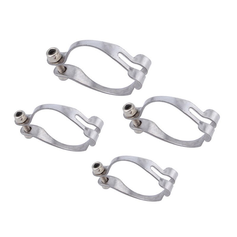 1Pcs Classic Staal Vintage Klem Op Top Buis Remkabel Gids Clip 34.9Mm Fiets Reparatie Tools