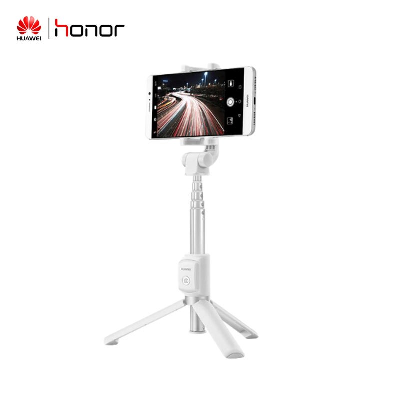 Huawei AF15 Bluetooth Selfie Stok Statief 2 in 1 Draagbare Draadloze Controle Anti-slip 360 Graden Rotatie Verstelbare stand