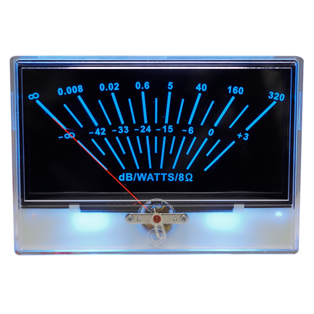 P-134 Pointer VU Meter Power Amplifier High-precision DB Level Audio Power Meter with Backlight for Speaker Amplifier