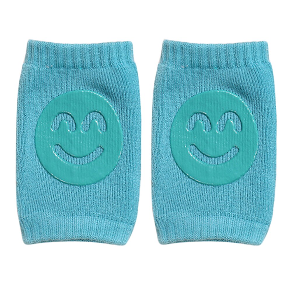 Kids Non Slip Crawling Elbow Infants Toddlers Baby Accessories Smile Knee Pads Protector Safety Kneepad Leg Warmer Girls Boys: green