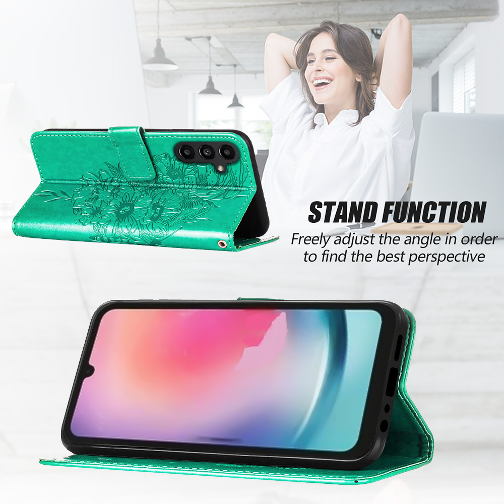 Étui portefeuille à rabat en cuir PU pour Oppo A60 4G, coque de téléphone, porte-cartes papillon, pour OPPO A60 A38 A18 4G A98 5G