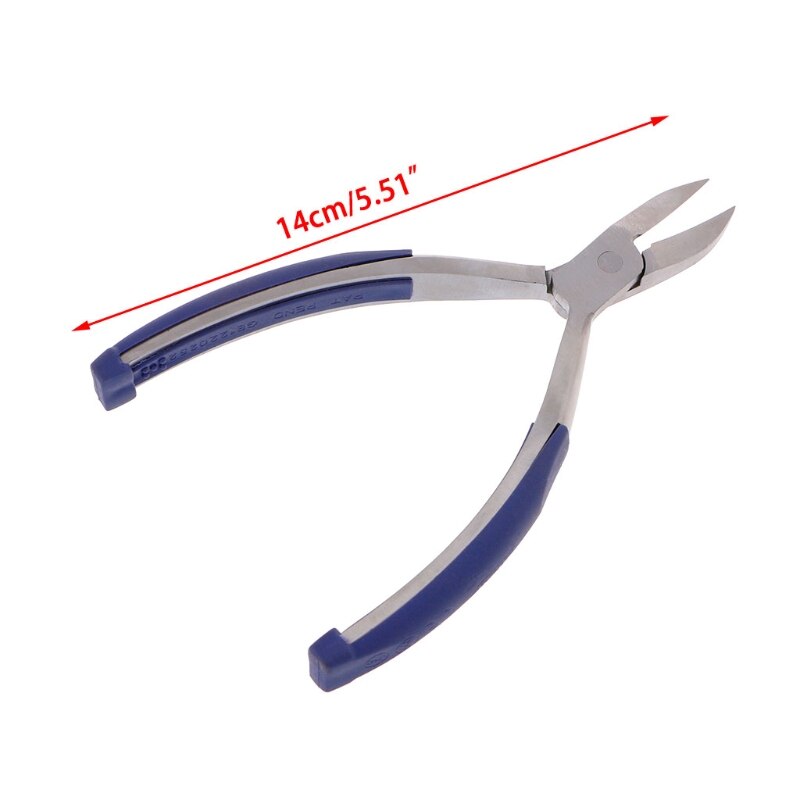 Stainless Steel Toe Nail Nipper Clipper Cutter Pedicure Tool T4MB