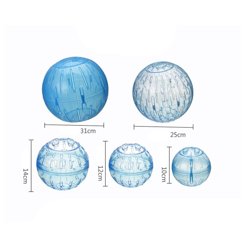 1pc 12 hamster ball mouse toy pet chinchilla ball hamster gerbil rat jogging fitness ball cage toy hamster product