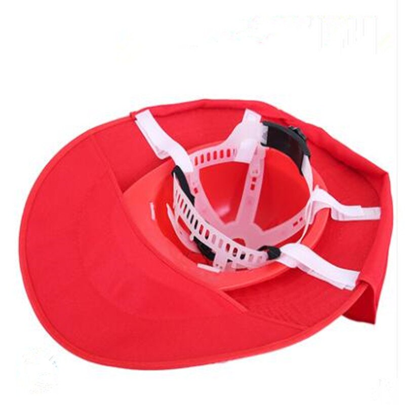 Solar Power Cover Face Hat Helmet Outdoor Working Safety Hard Hat Construction Workplace Protective Cap Powered by Solar Panel