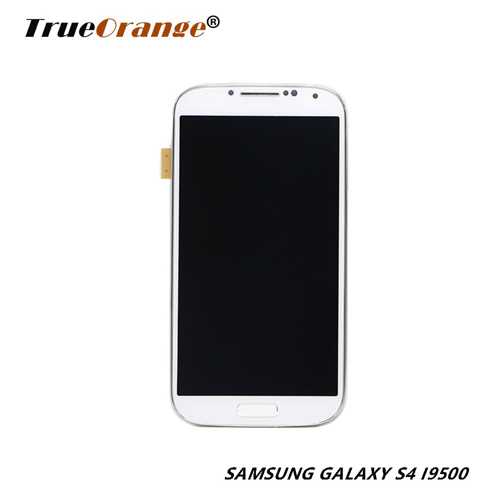 Oled Voor 5.0 Inch Samsung Galaxy S4 I9505 I9500 I337 Lcd-scherm En Touch Screen Digitizer Vergadering Met Frame