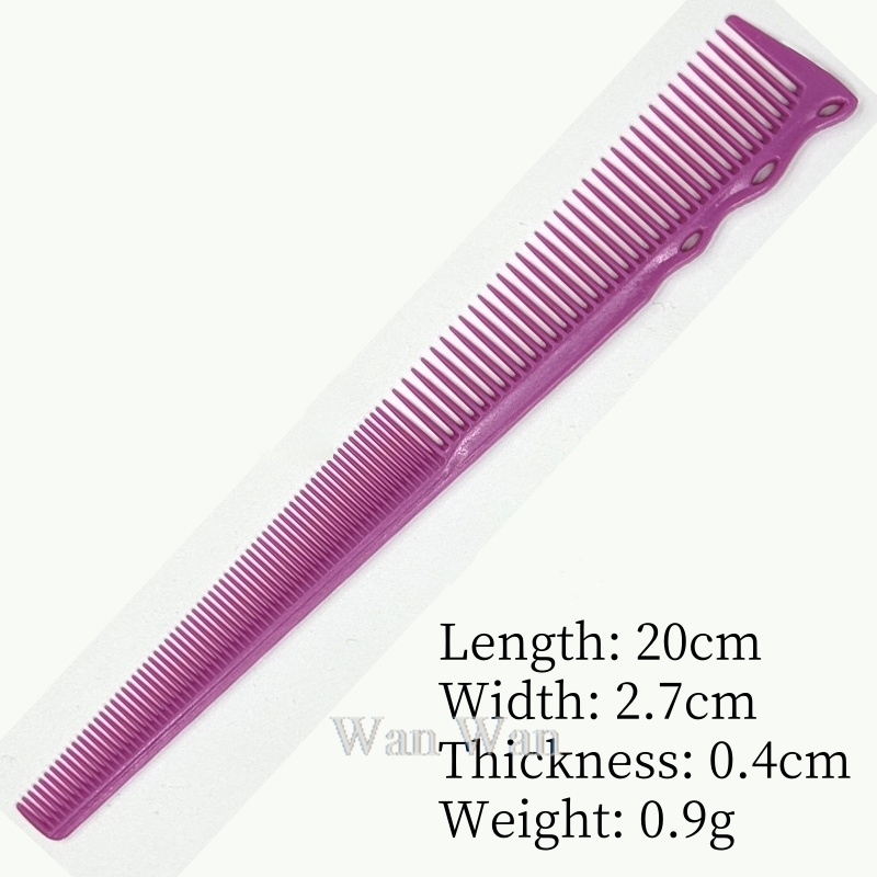 Grzebień robić strzyżenia włosów Fryzjer Profesjonalne wykończenie Grzebienie baki salon fryzjerski Szczotka robić włosów Fryzjer Narzędzia robić strzyżenia włosów: Niebieski