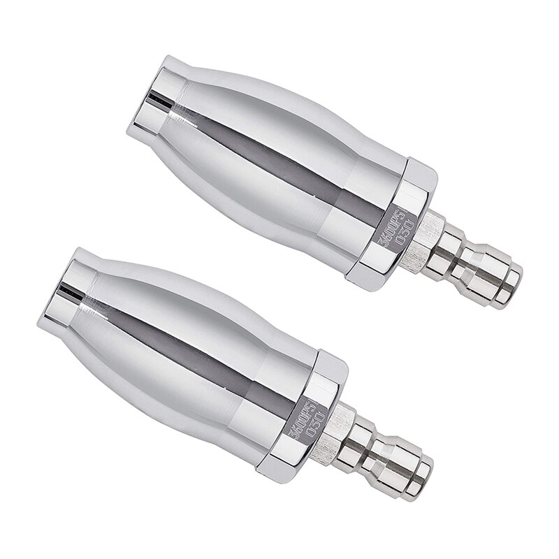 2X Turbo Nozzle For Pressure Washer,Rotating Nozzle For And Cold Water,1/4 Inch Quick Connect,Orifice 3.0, 3600 PSI: Default Title