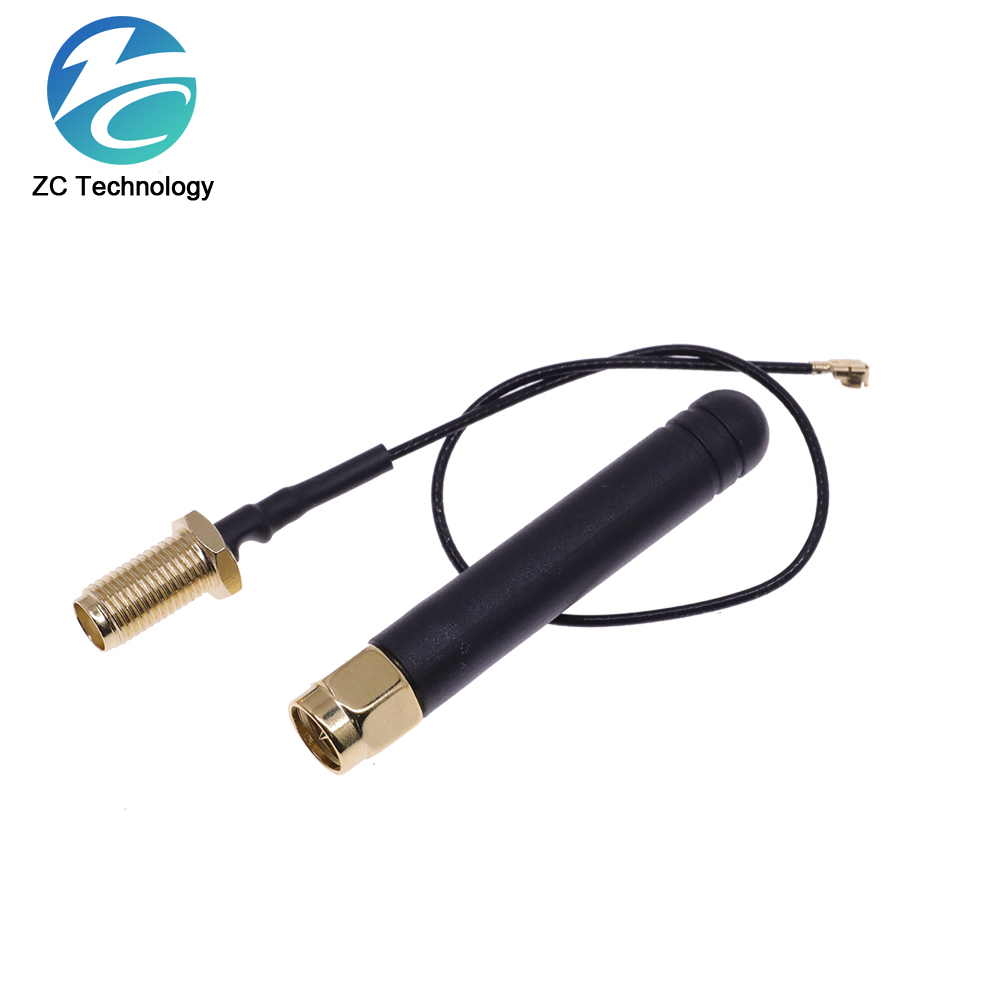 868MHz Antenne Lora Lorawan pbx 5dbi sma Stecker gsm iot Antenne Antenne wasserdichtes RP-SMA/u. fl Zopf-Kabel