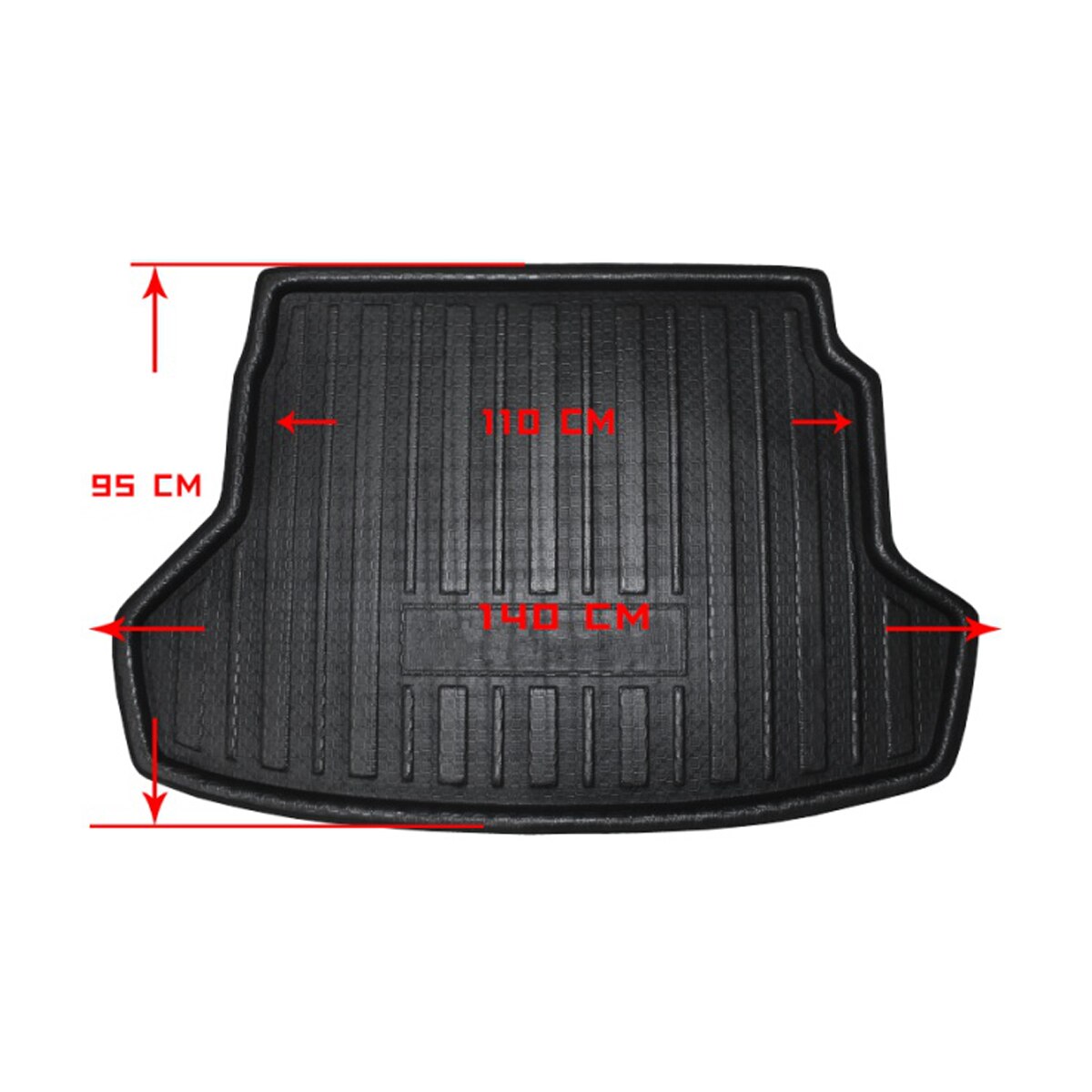 Auto Vloermat Tapijt Voor Hyundai Accent Sedan Kofferbak Anti-Modder Cover