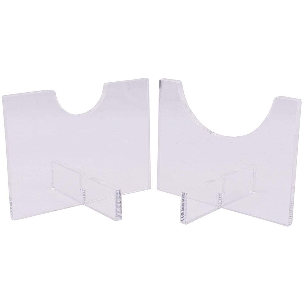 2 Pcs Transparent Baseball Bat Display Holder Mount Rack Stand Desk Top Tabletop Bat Display Holder Clear Acrylic Stand: Default Title