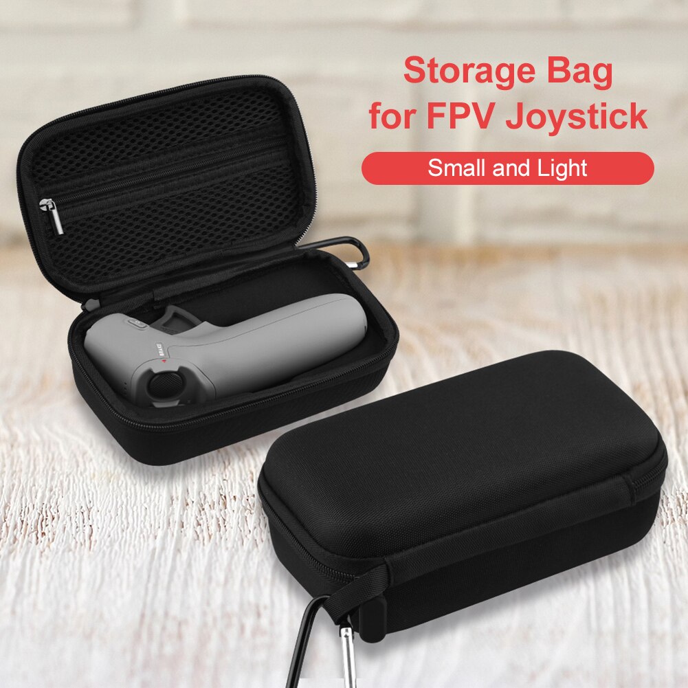 Drone Remote Control Protective Case Portable Shockproof Controller Storage Bag for DJI FPV Joystick Carrying Case