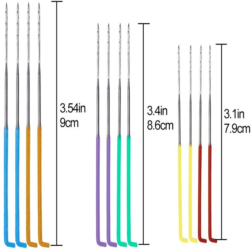 Wool Pin Needling MIUSIE 4 Sizes Wool Felting Pocked Needles Tool Ki... – Vicedeal