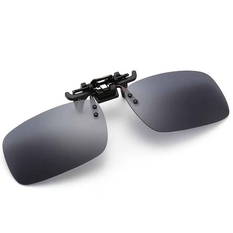 Auto Night Driving Bril Gepolariseerde Clip Op Zonnebril Nachtzicht Bril Anti-Glare Uva Driver Goggles Voor Mannen vrouwen