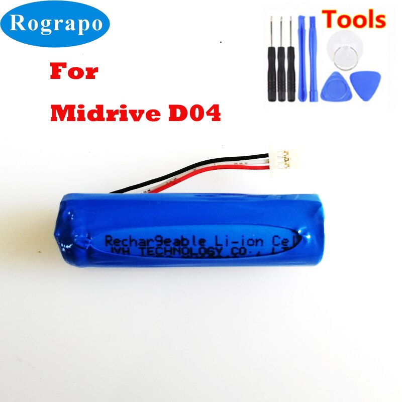 3.7V 750mAh Li-ion Midrive D04 Replacement Battery... – Grandado