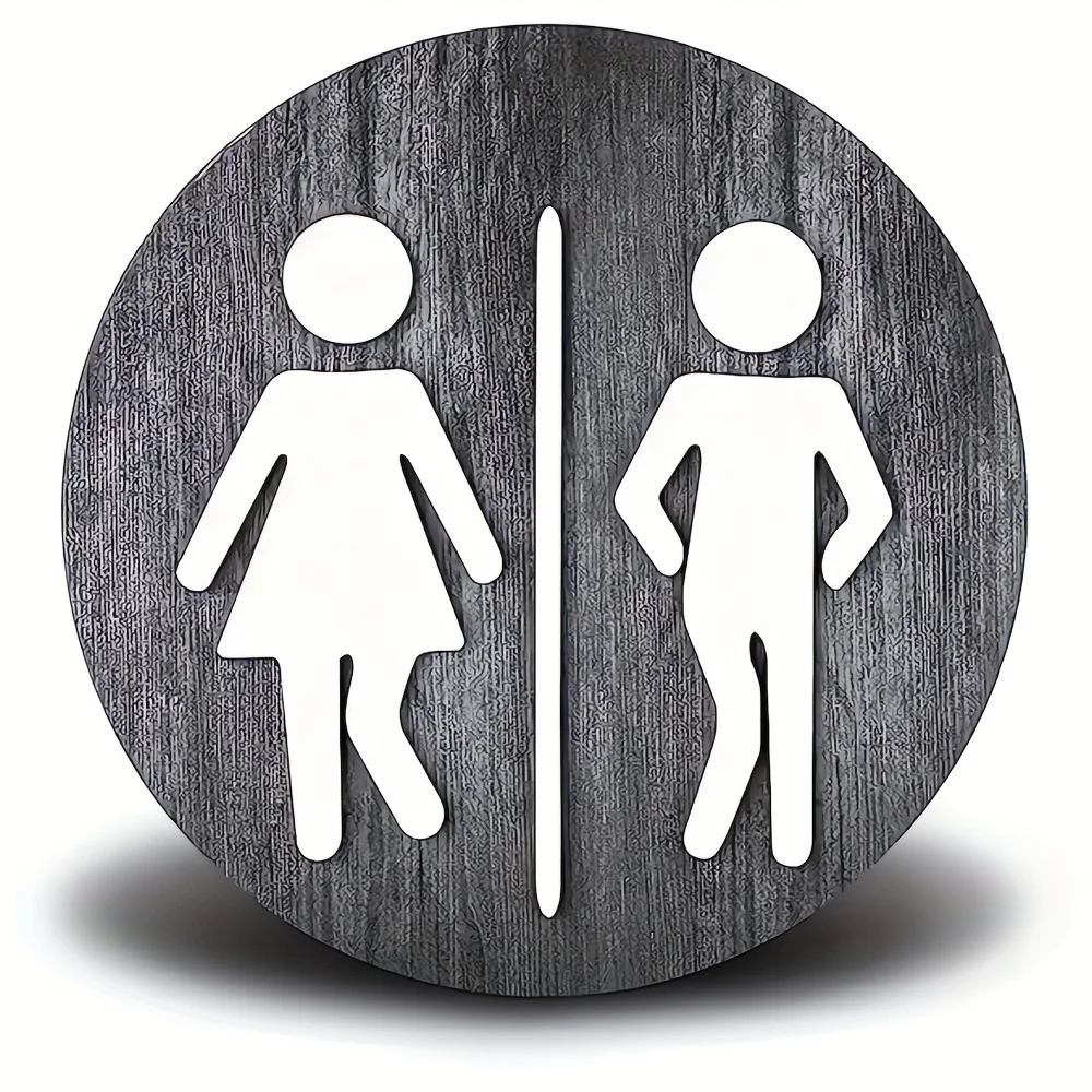 Ronde metalen aluminium bord STOP teken grappige poster decoratieve platen entree cadeau masker thema voor Bar Club Home kamer muur decor: L / Bordeaux