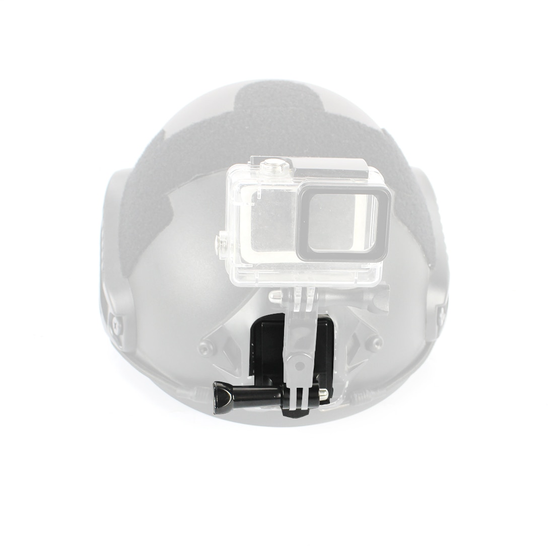 Aluminum Helmet Fixed Mount Stainless Steel with Adjustment Long Screw With Cap for GoPro 9/8/MAX Sport Camera Spare Parts