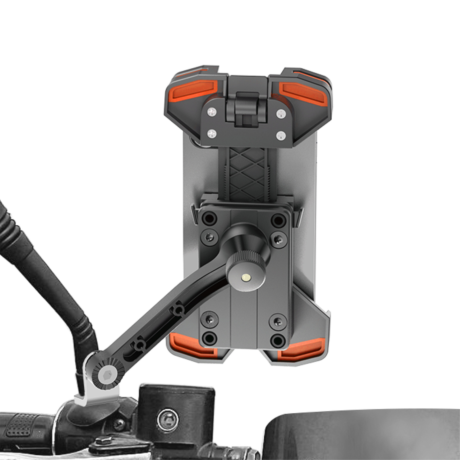 Odier Fiets Mobiele Telefoon Houder Anti-Shake Motorfiets Telefoon Mount Verstelbare Navigatiehouder Voor Fietsen Ebike Motorfiets