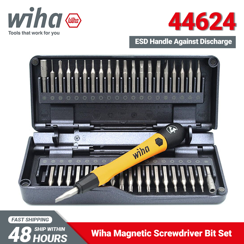 Wiha 44624 Micro-bit Set 40 in 1 Magnetic Electros... – Grandado