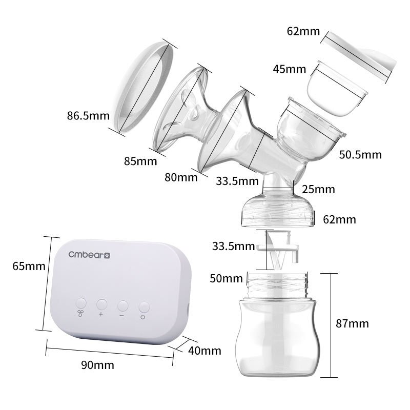 Baby Fütterung Elektrische Brust Pumpe Pumpen Brust Reliever Reifen Lait Tiralatte Mütter Milch Fütterung Bedarfs Humalastor