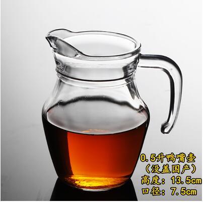 Glas Tie Pot, Sap Tie Pot, Cool Waterkoker, Cocktail Tie Pot, Bier Pot, buitenlandse Wijn Tie Pot: 0.5L