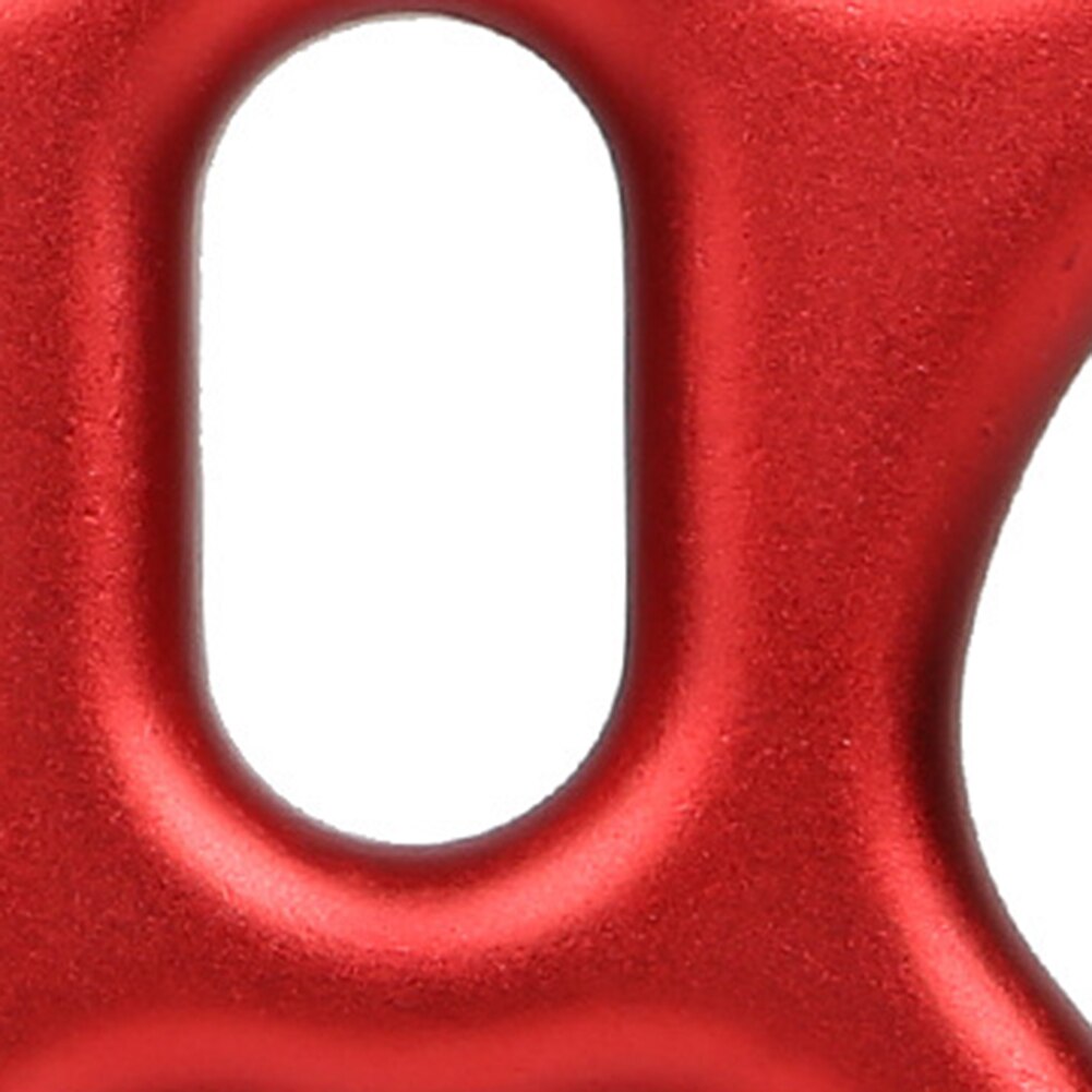 Outdoor Rock Climbing Descender 50KN Figure 8 Word Rope Descender Rappel Ring Downhill Eight Ring Rappelling Gear Belay Device