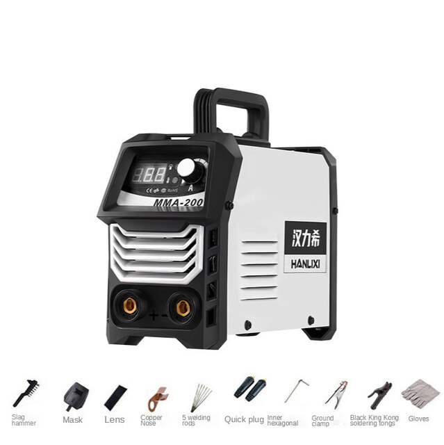 MMA-200 small portable welding machine 220V household copper welding machine: 2