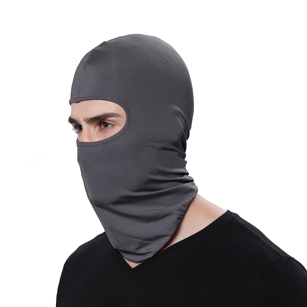 Pasamontañas de Ciclismo de lycra, cubierta completa para cuello de esquí, protección solar ultrauv, 1 Uds., n. ° C