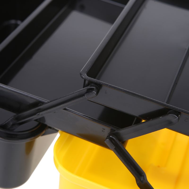 1Pcs Three-Layer Folding Tool Storage Box Portable Hardware Toolbox Multi-function Car Repair Container Case