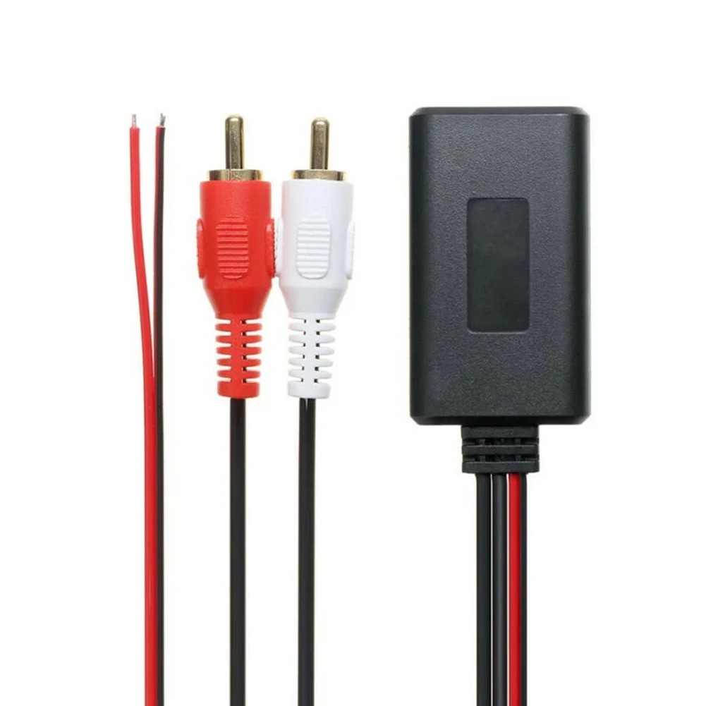 Car Wireless 2 RCA Bluetooth Receiver Module AUX Adapter Music Audio Stereo Receiver For 2RCA Interface Vehicles