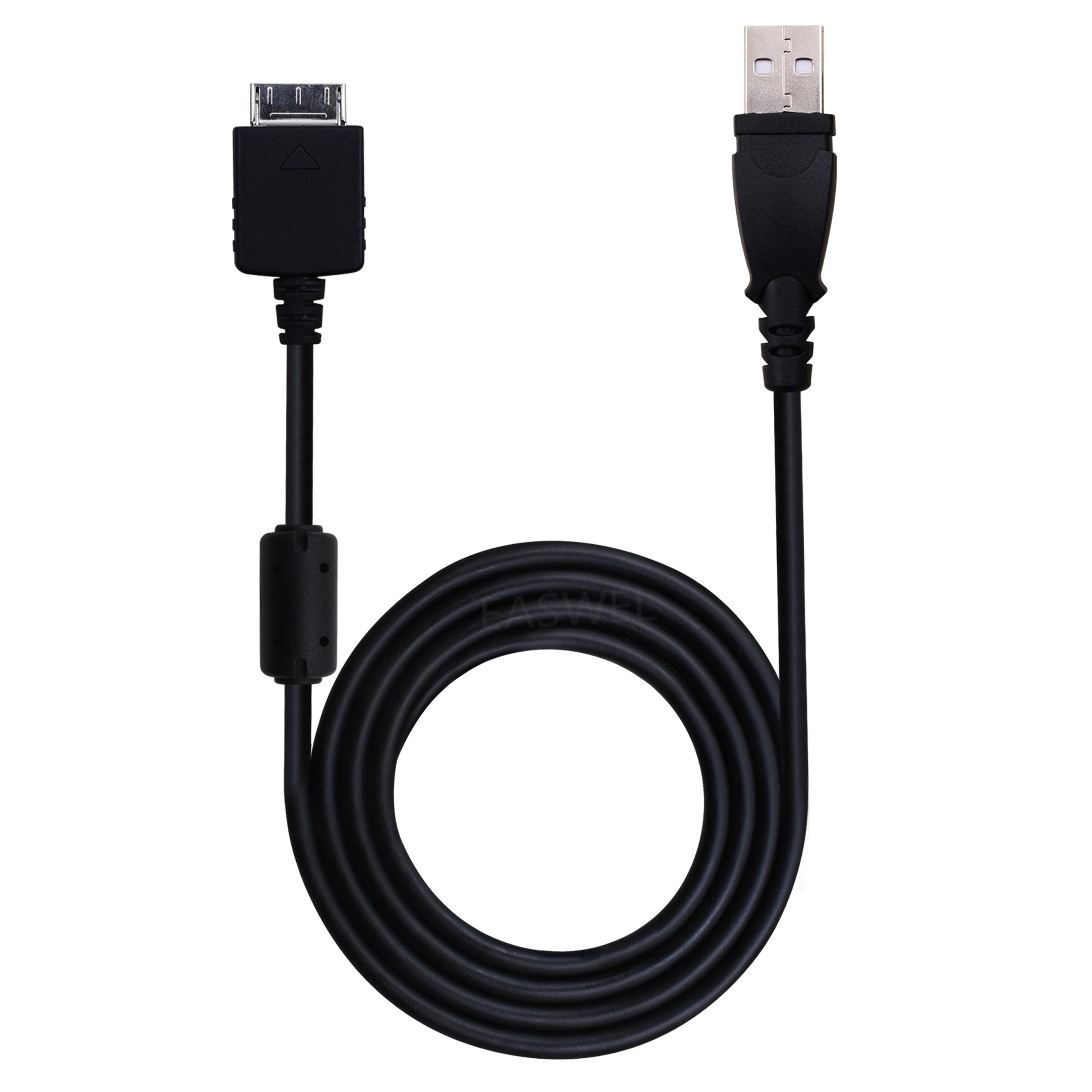 USB power data cable cord for SONY RDP-NWD300 NW-ZX2 NWZ-ZX1 player WM-port