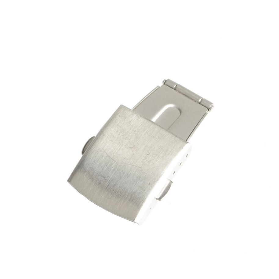 Dubbele Drukknop Vouw Sluiting Gesp voor Horloge Band Deployment Vouw Gesp Rvs 12mm, 14mm, 16mm, 18mm, 20mm, 22mm