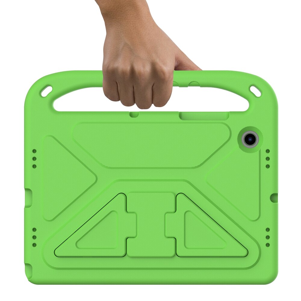 Case For Samsung Galaxy Tab A8 10.5 SM-X200 SM-X205 X200 X205 Shockproof Kids Safe EVA Kickstand Tablet Cover Coque #S: green / Tab A8 10.5 SM-X200
