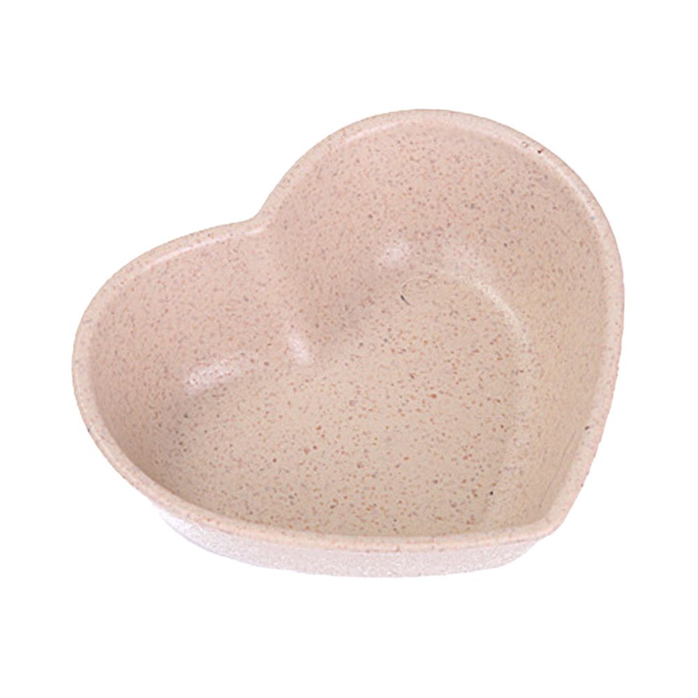 Keuken Gereedschap Voorgerecht Platen Saus Azijn Zout Servies Kom Kruiden Kom Voedsel Saus Schotel Kleine Platen: beige-heart shape