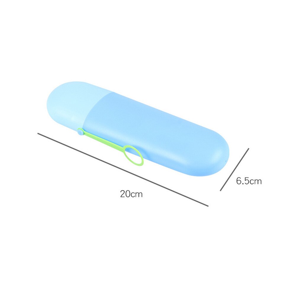 Portable Toothbrush Toothpaste Holder Storage Box Practical Container Toothbrush Organizer Bathroom Travel kit