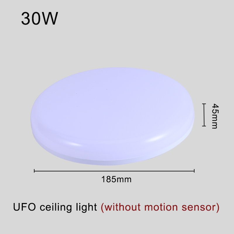 Ceiling Lighting Motion Sensor/Human induction Smart PIR led ceiling lights Fixture Bathroom Aisle Stairs Balcony Ceiling lamps: 50W (no sensor) / 30W (no sensor)