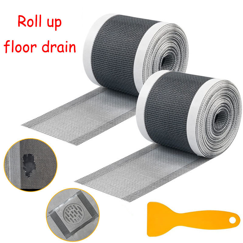 Haarfilter douche afvoer rooster insectenpreventie autohesie douche voor badkamerartikelen valaccessoires wastafel badkuip armatuur thuis