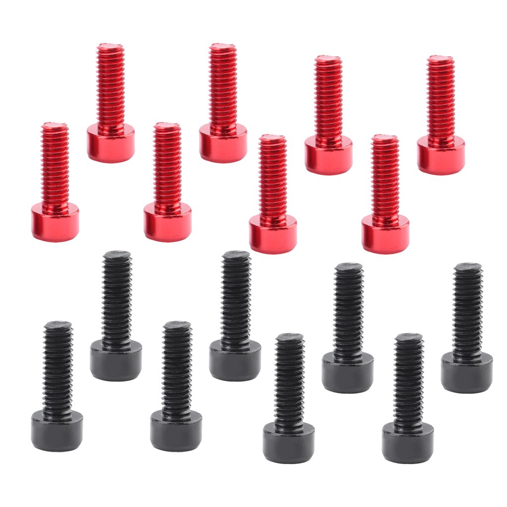  of 16 kpl mustia ruuveja  m5 x 10mm vesipullon kehikon ruuvia