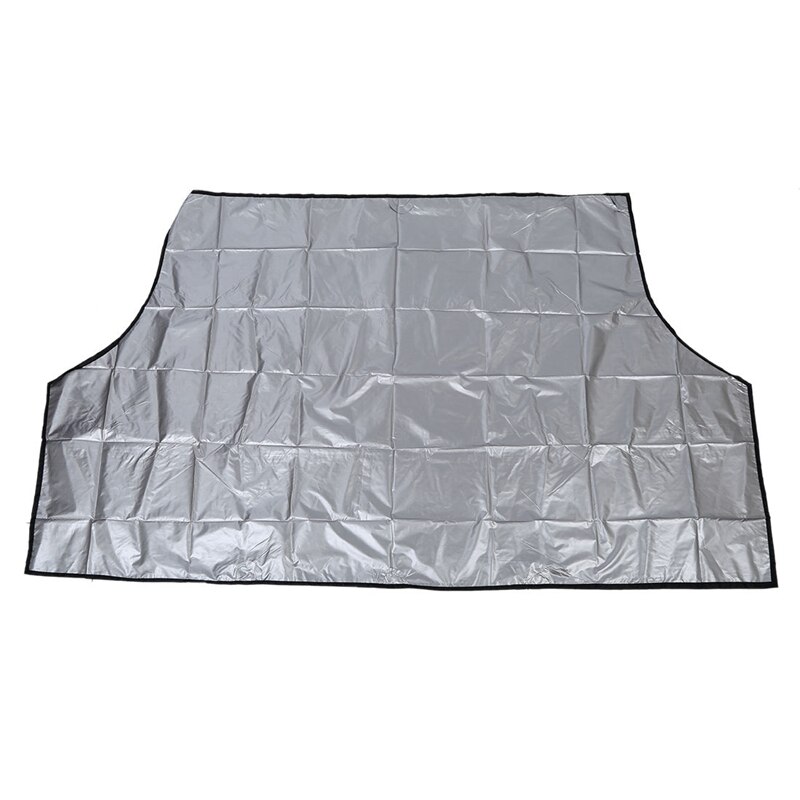 Car SUV Magnet Windshield Cover Sun Shield Snow Ice Frost Freeze Protector Black