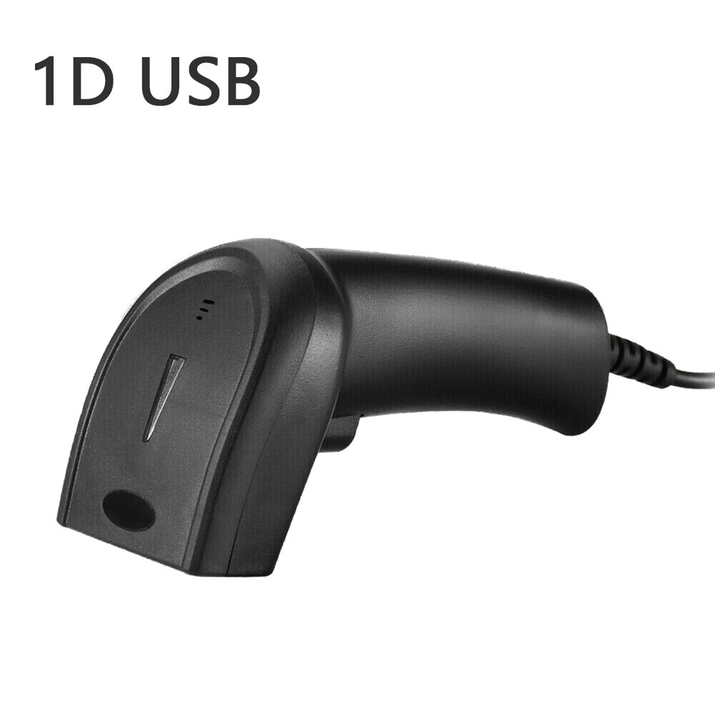 One-dimensional CCD Handheld Bar Code Scanner Reader with USB Wired Connection: USB One dimensional