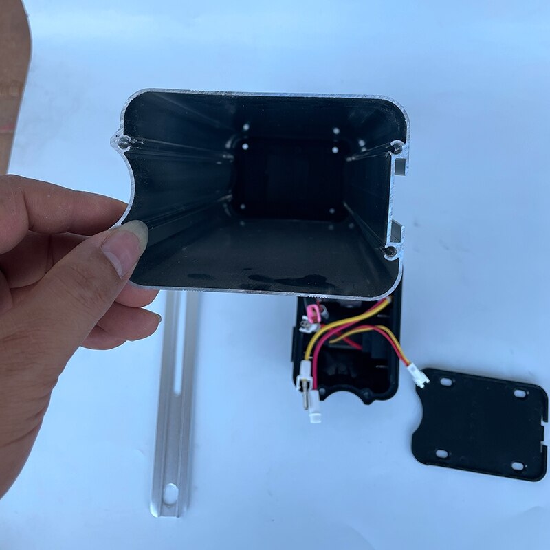 Elcykel plast lithium batteri boks 36v/48v/60v stor kapacitet 18650 holder kuffert cykel tilbehør
