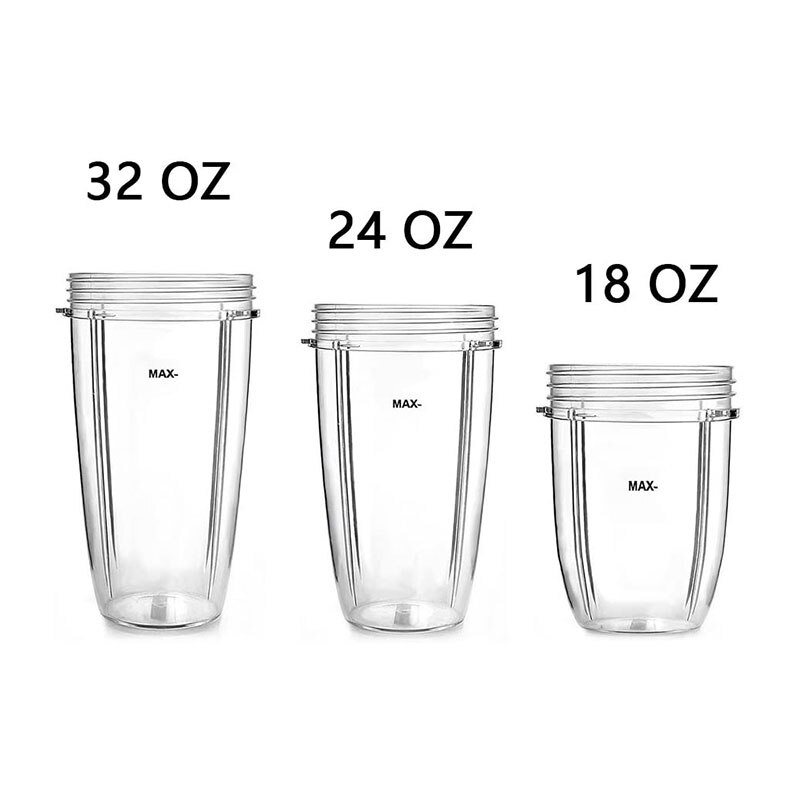 32oz Juicer Cup Container Replacement Juice Extractor Mug Cup For NutriBullet Nutri Bullet 600W 900W Juicer Mixer Parts