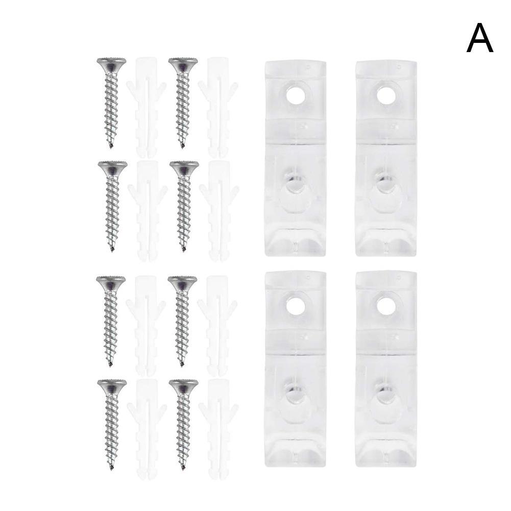 4PCS Child Safe Roller Blind Hook Fixed Clip Cord Rope String Holder Curtain for Shutter Vertical Roman Blind Chain Accessories