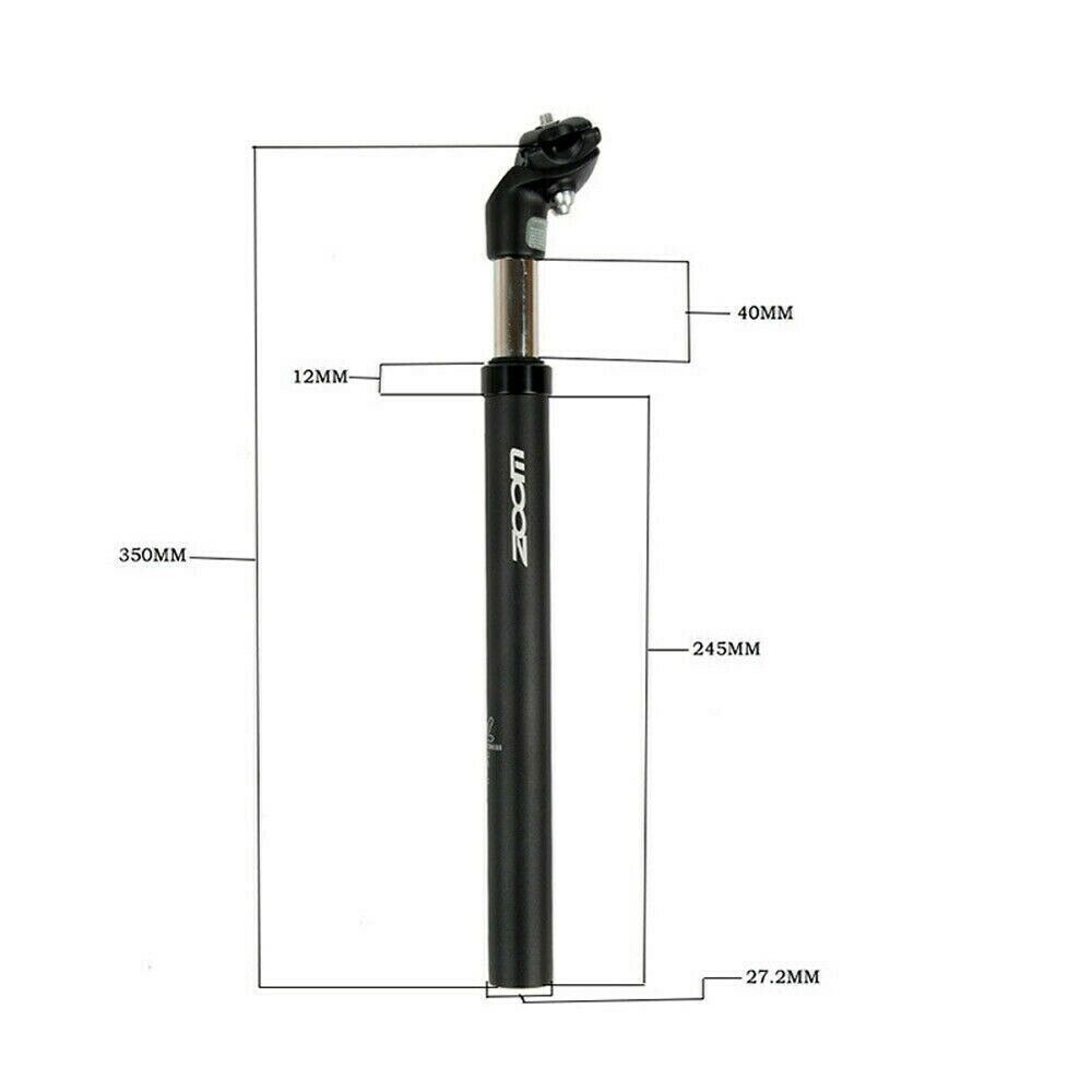 Mountain Bike Hydraulic Seatpost Aluminum Alloy Bicycle Shock Absorber Seat Tube Suspension Seat Rod Aluminum Seat Tube