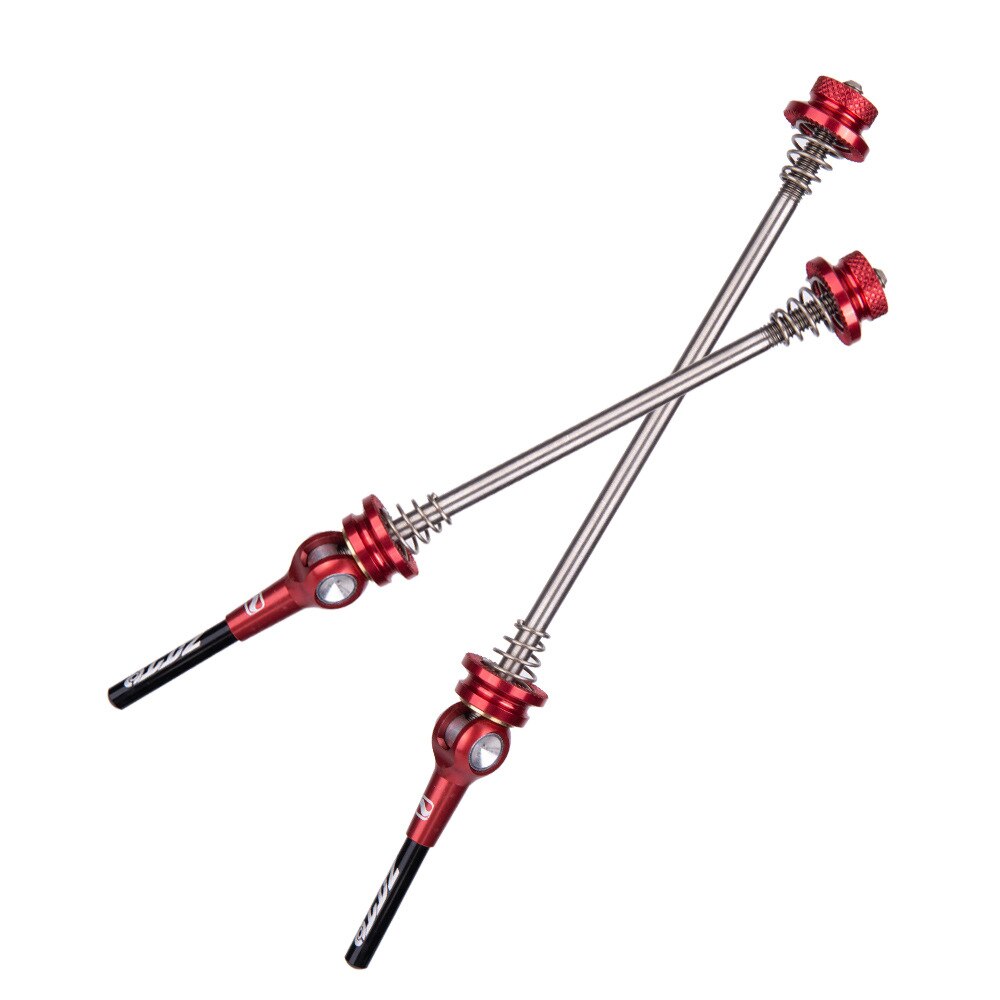 Mtb racefiets fiets naaf snelspanners as lichtgewicht voor mtb racefiets fiets snelspanner hendel: Rood