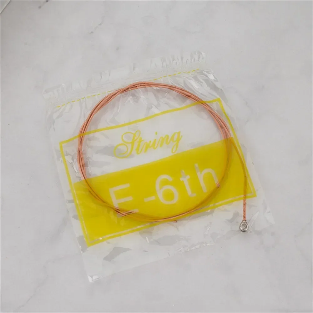Acoustic Guitar Strings E B G D A Single String Gauges 012 014 024 027 035 040 Musical Instrument Accessories Guitar Part: Light Grey