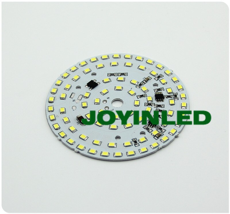 2 st/lot pcb ljuskälla dimbar smd 2835 led pcb chips 9w 12w 15w ac led moduler