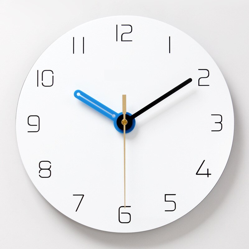 Wall Clock Modern Living Room Decoration Wall Watches Home Decor Single Face Needle Quartz Clocks For Home Decora