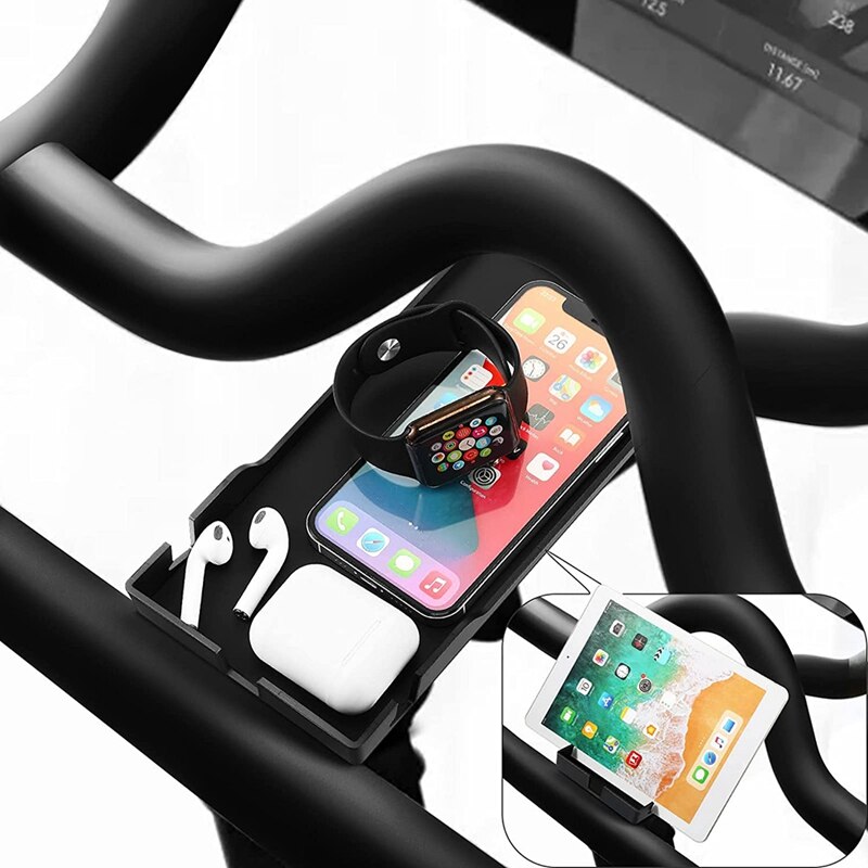 Aluminium Tablett-Halterung Für Peloton Bike – Laptop, Tablet, Buch Halterung Für Den Lenker (nicht Für Bike+)